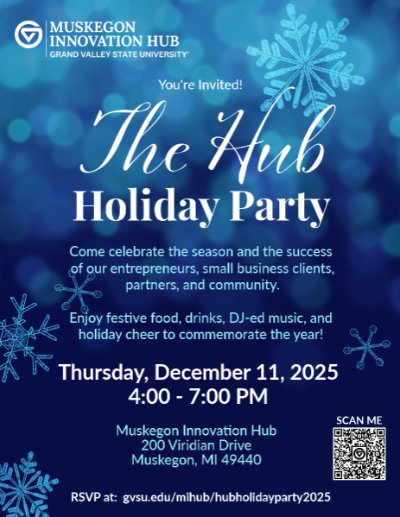 Hub Holiday Party Invitation